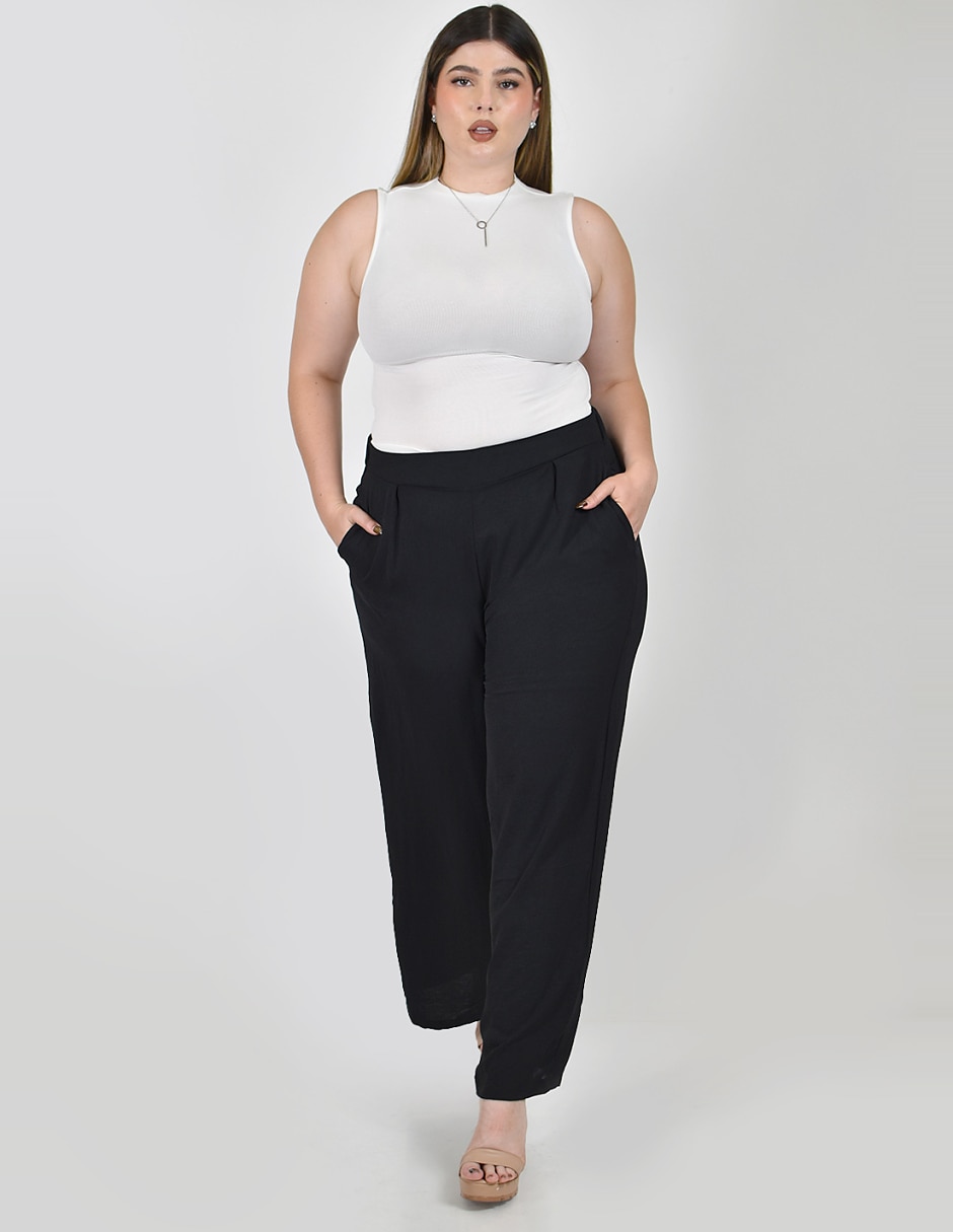 Pantalón regular para mujer