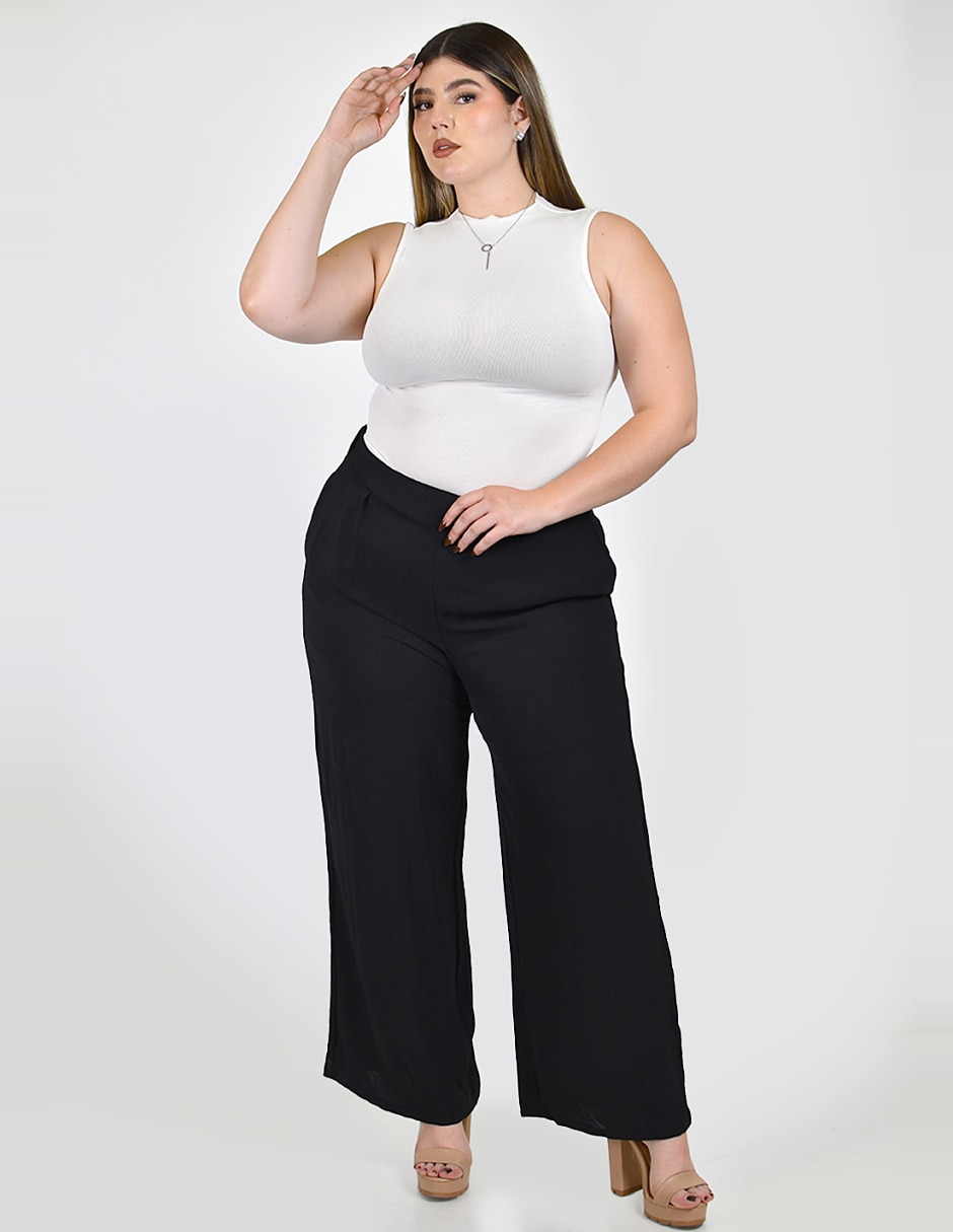 Pantalón regular para mujer