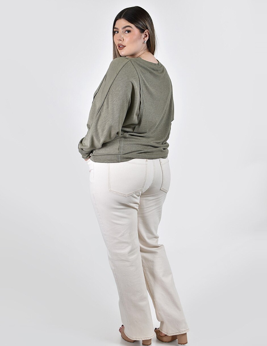 Blusa manga larga para mujer 2