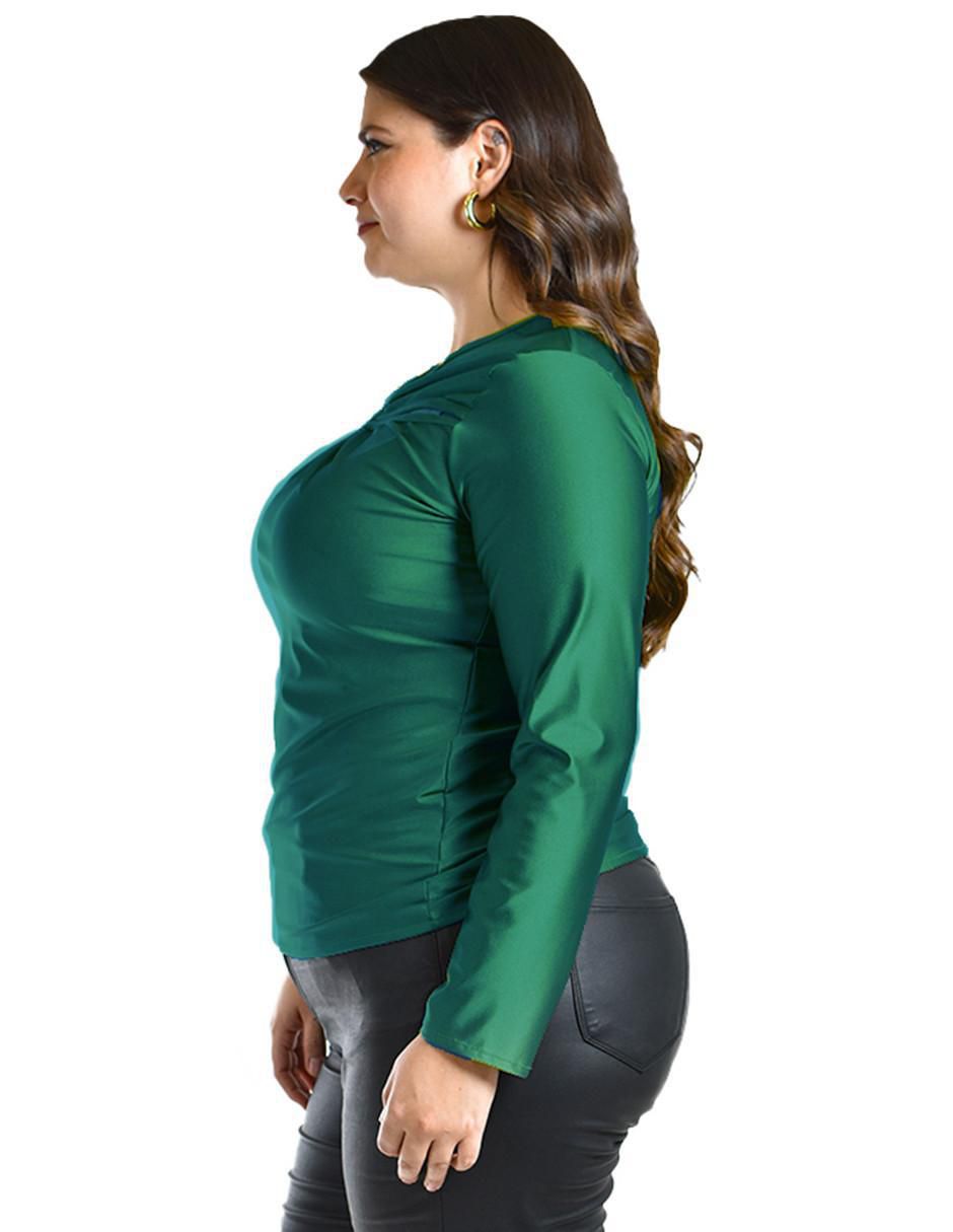 Blusa manga larga para mujer 5