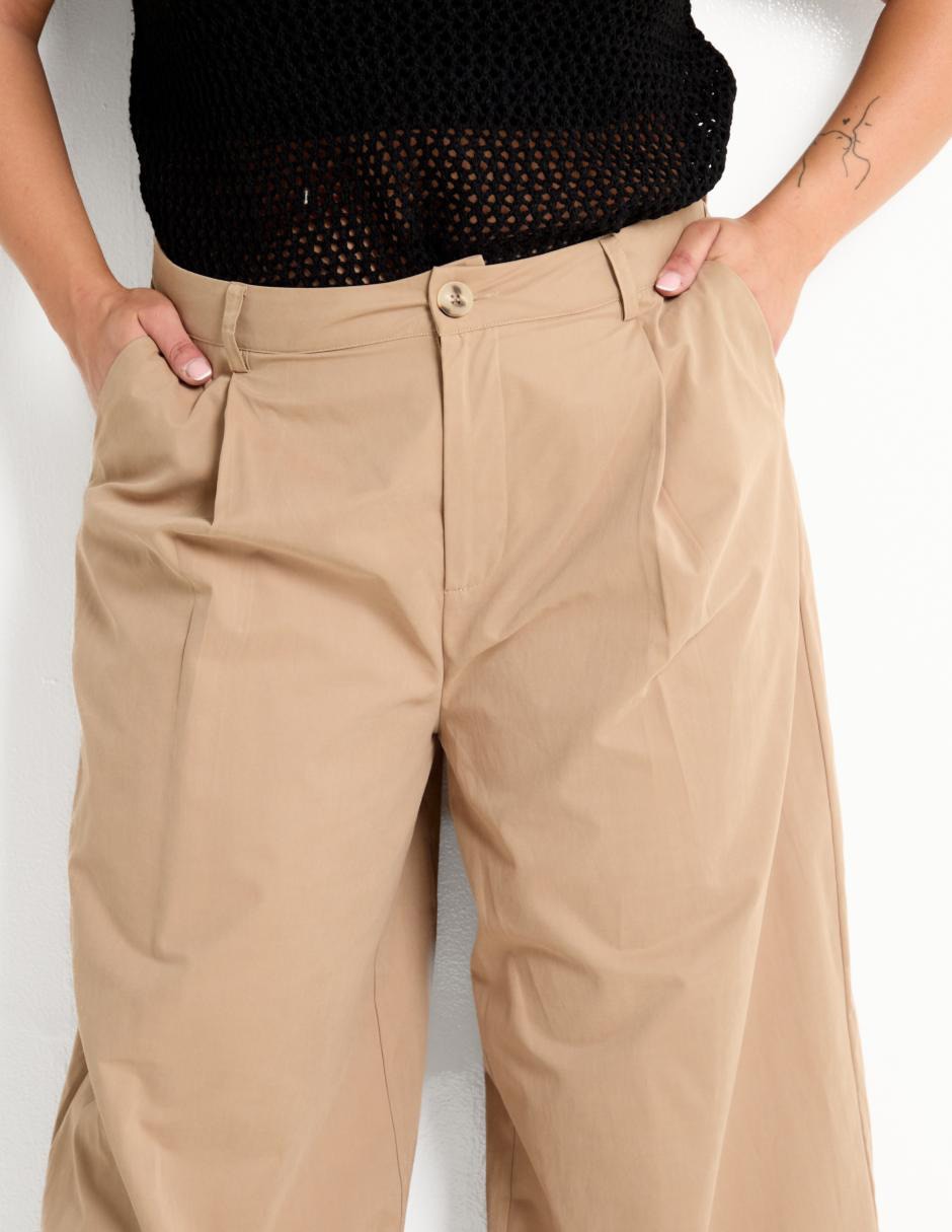 Pantalón relaxed amplio para mujer 2