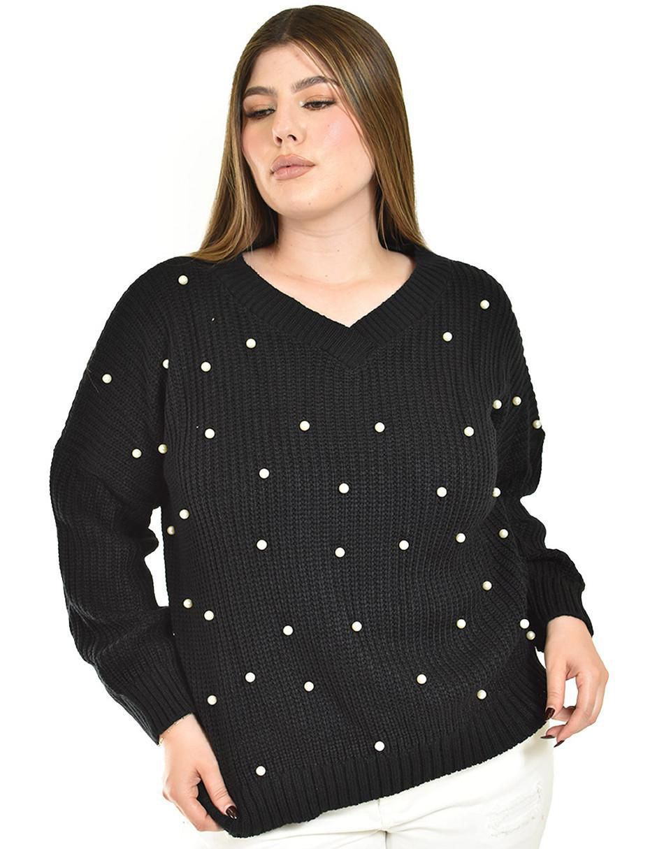 Suéter Roman Fashion cuello redondo para mujer