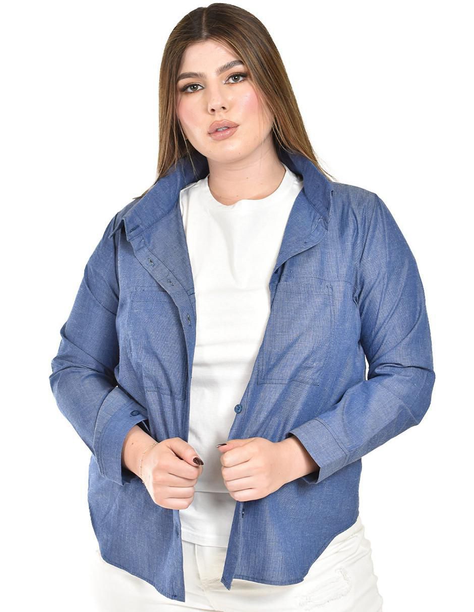 Blusa manga larga para mujer 6