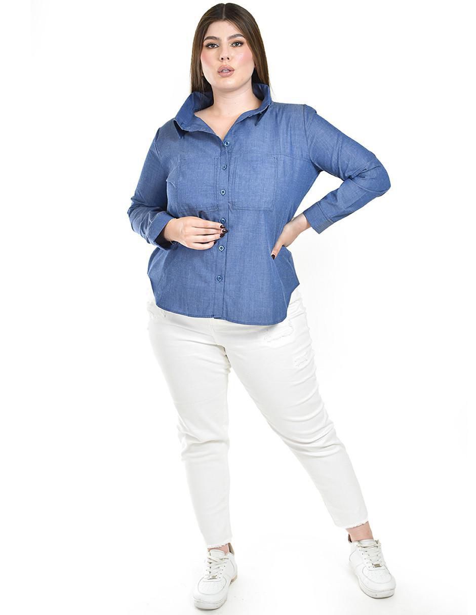 Blusa manga larga para mujer 7