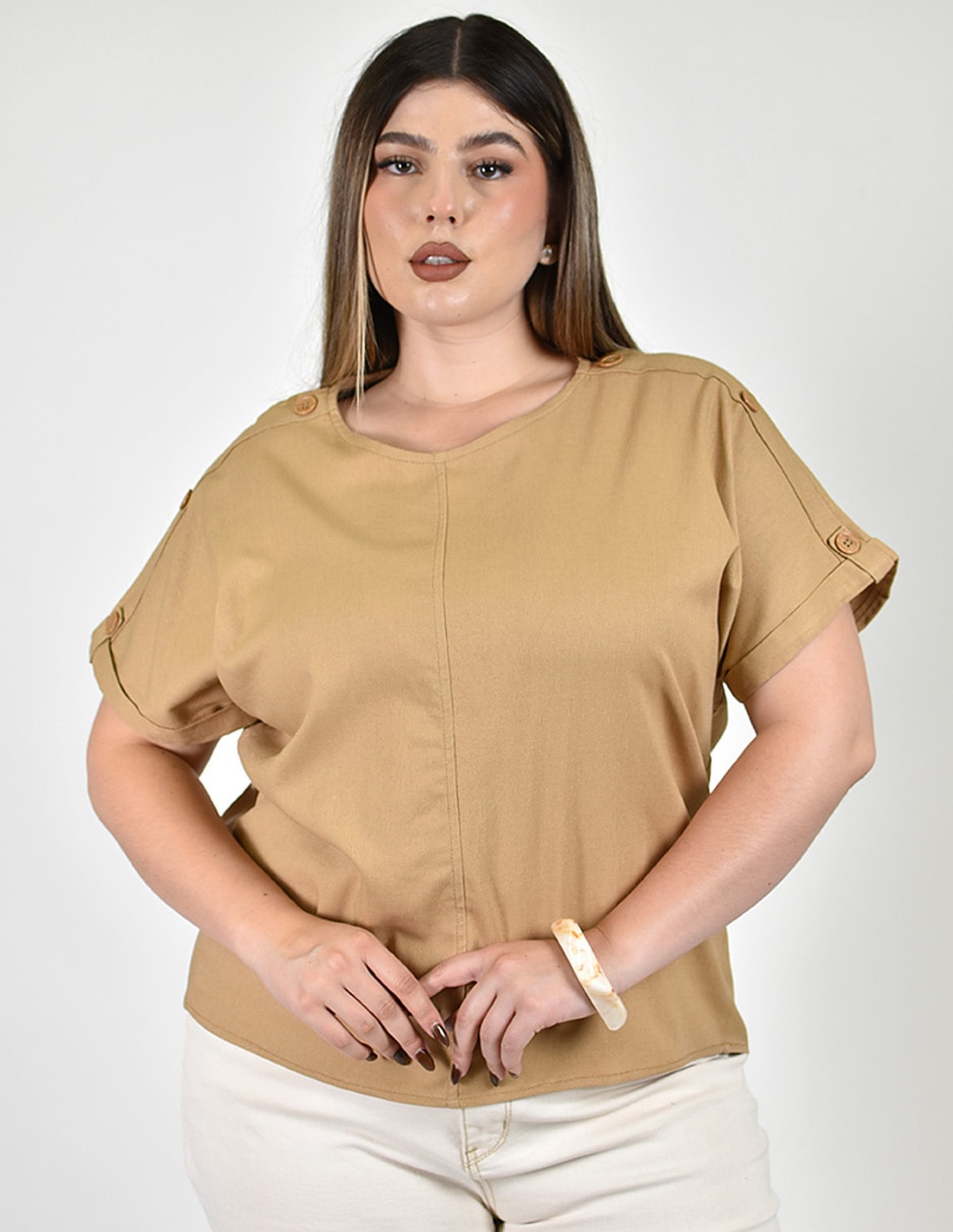 Blusa morethanangels manga larga para mujer Blusa morethanangels manga larga para mujer