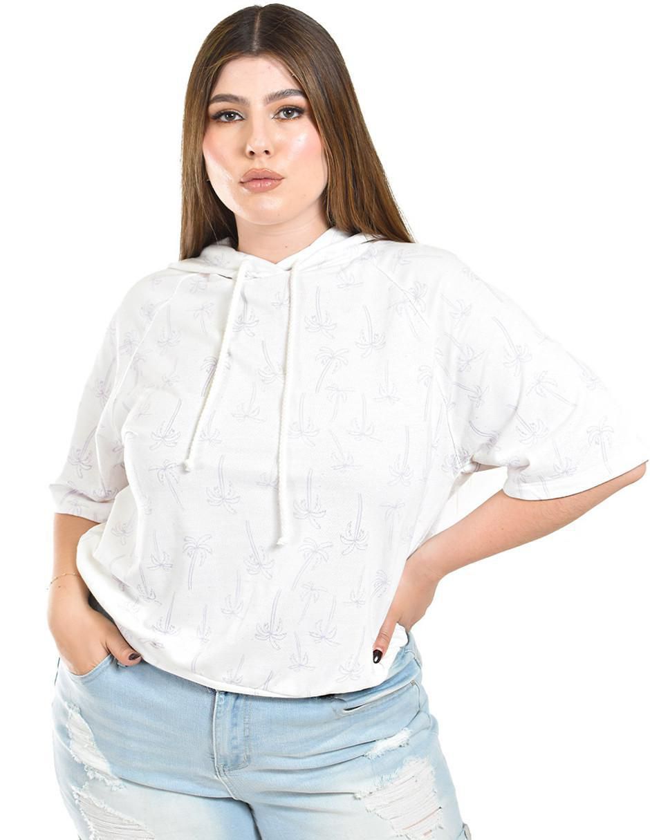 Sudadera con capucha para mujer