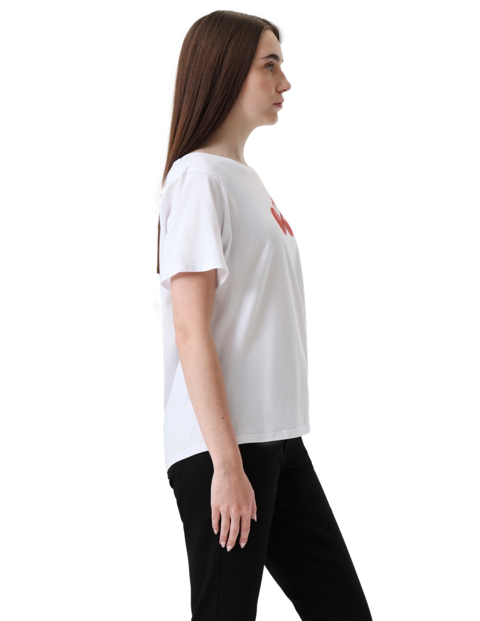 Playera manga corta Levi'S cuello redondo para mujer
