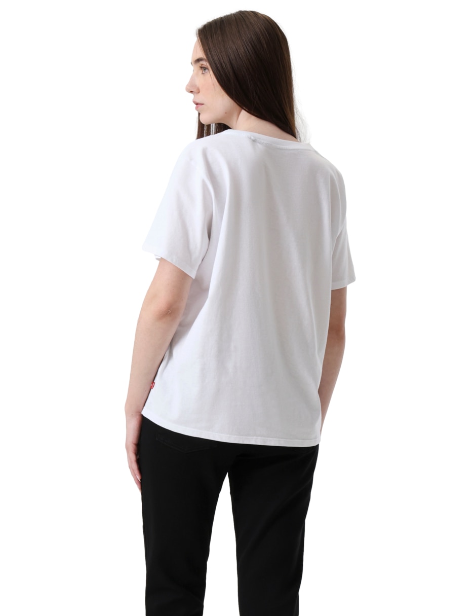 Playera manga corta Levi'S cuello redondo para mujer