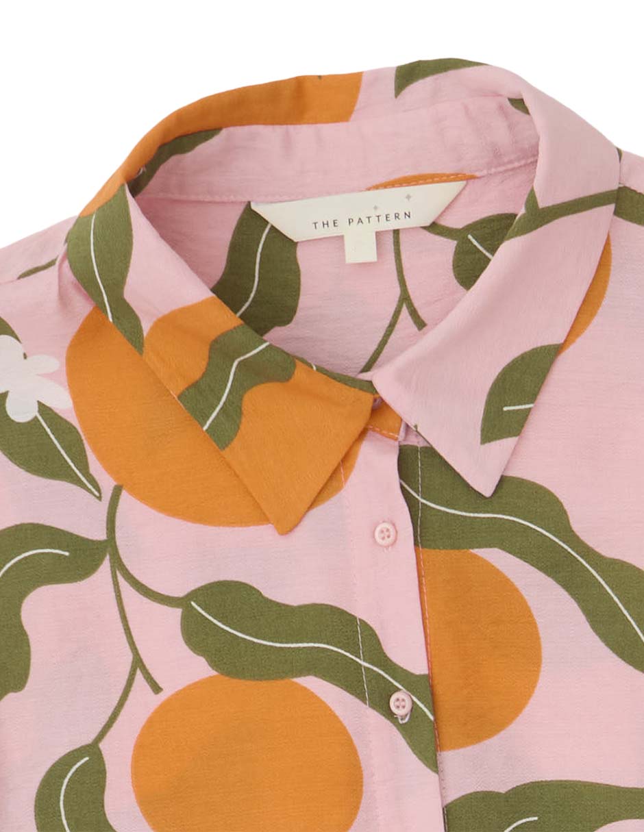 Blusa camisera manga larga para mujer 11