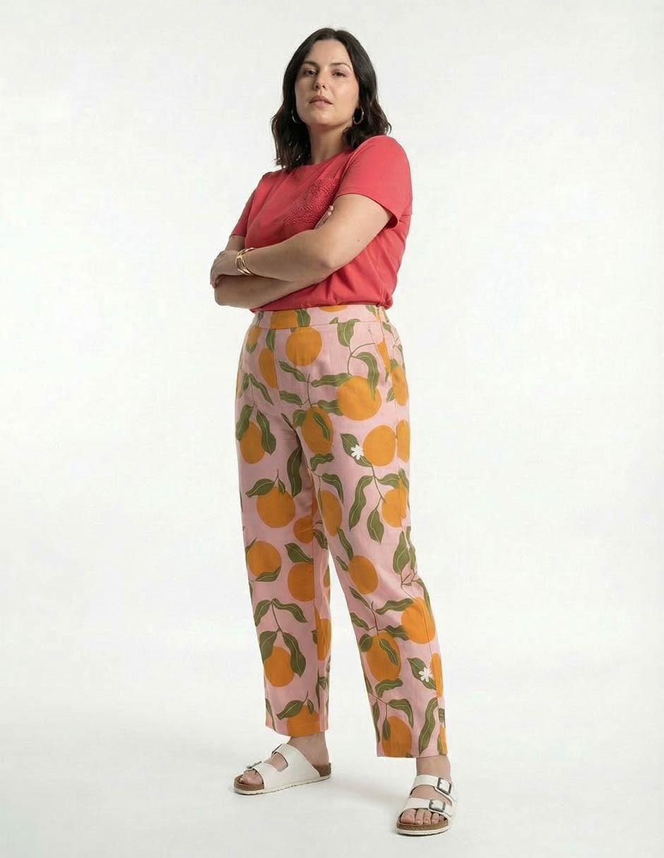 Pantalón easy pant wide leg para mujer 5