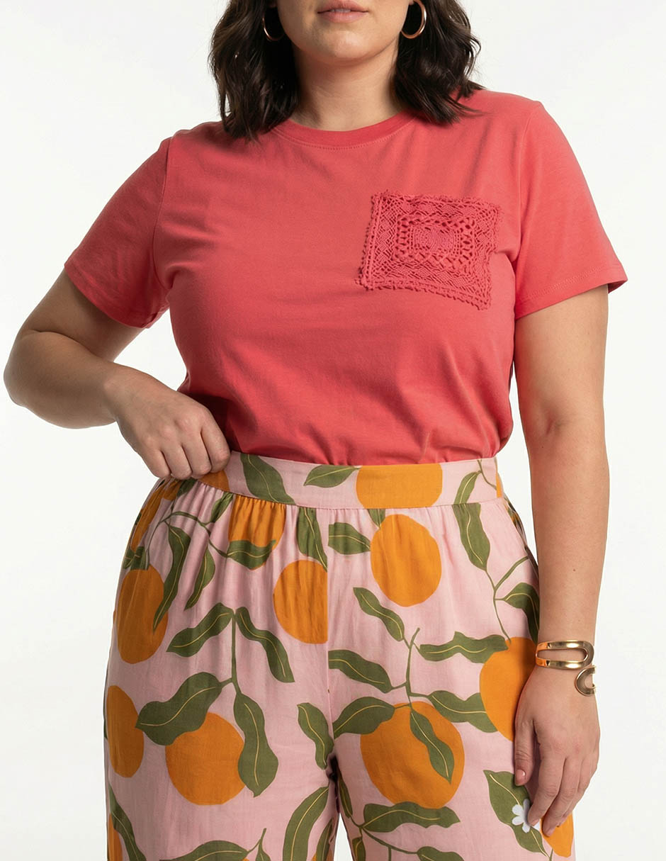 Pantalón easy pant wide leg para mujer