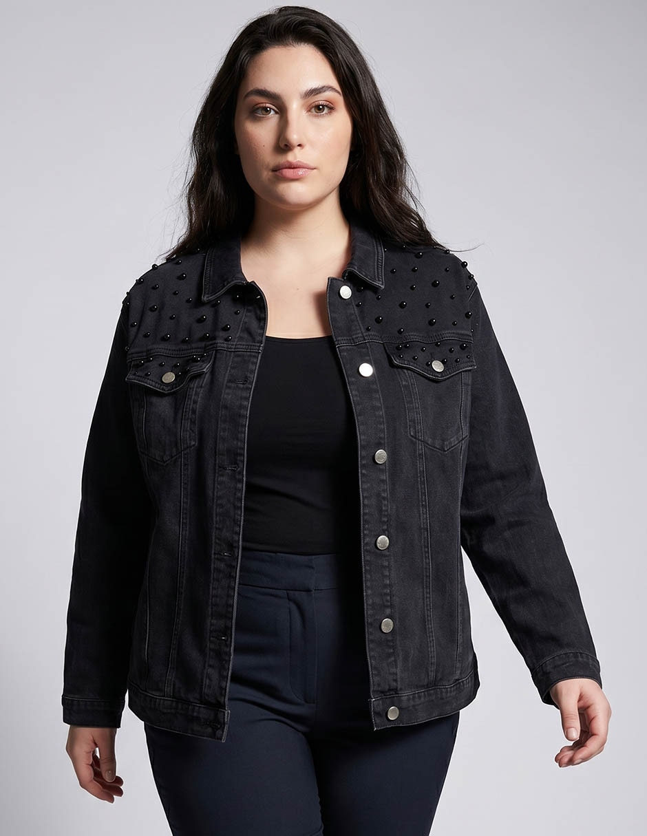 Chamarra denim para mujer