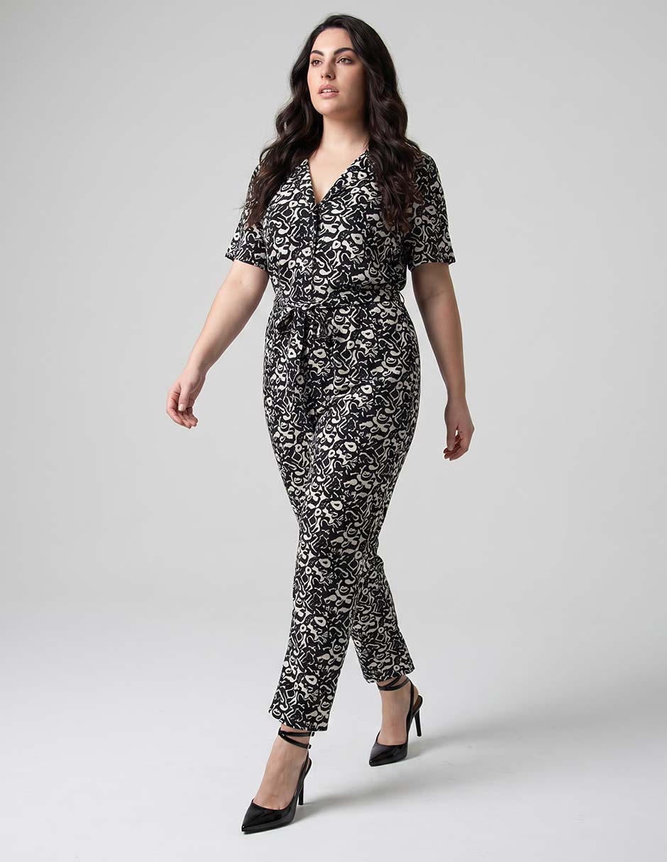 Jumpsuit de algodón casual para mujer