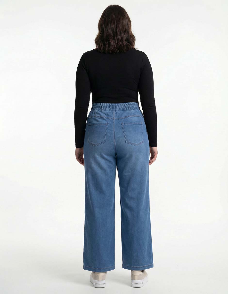 Jeans wide leg para mujer 5