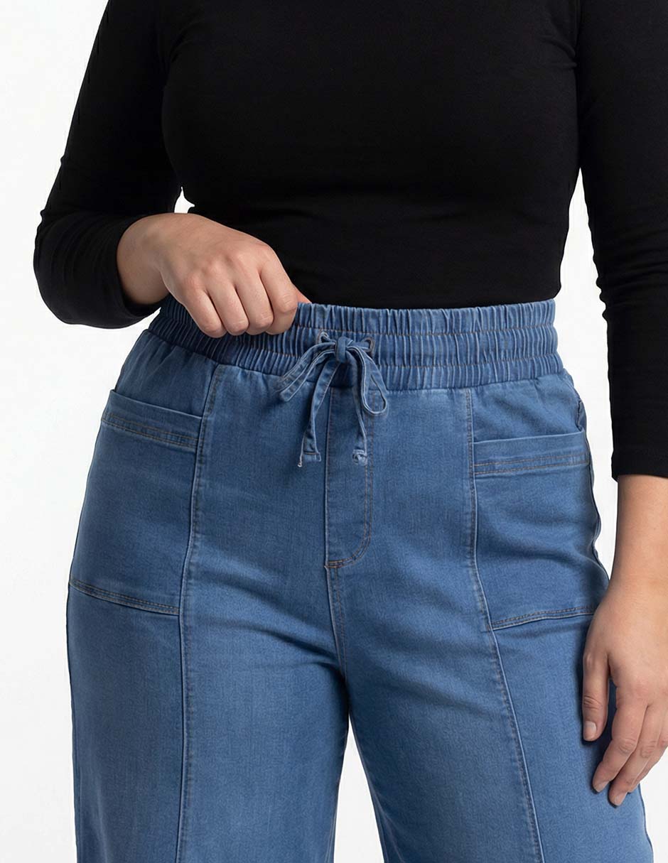 Jeans wide leg para mujer 3