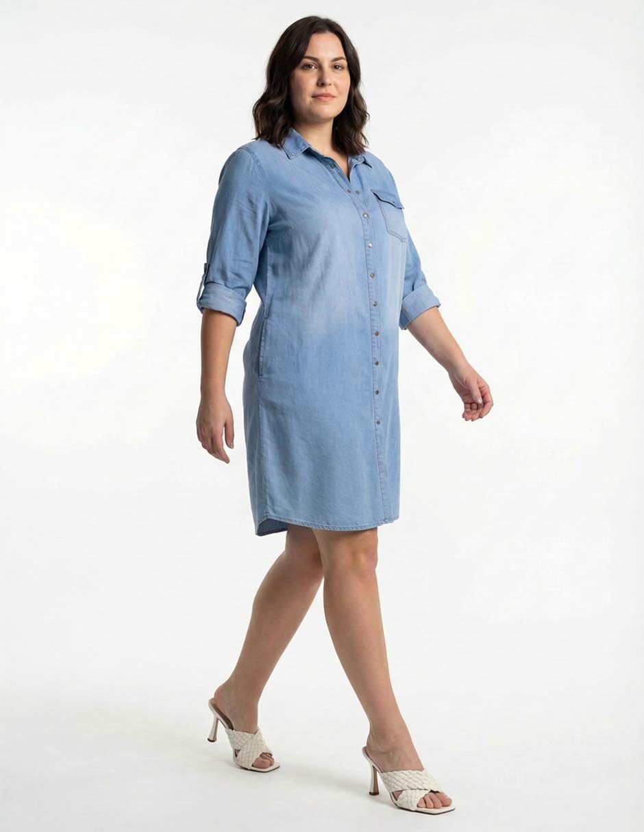 Vestido midi casual para mujer 3