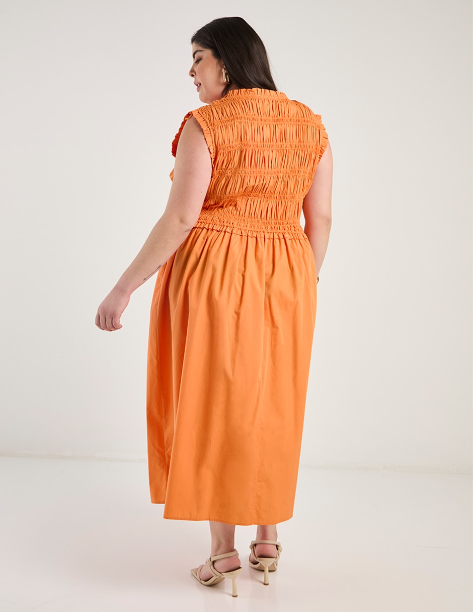 Vestido crop casual Map para mujer