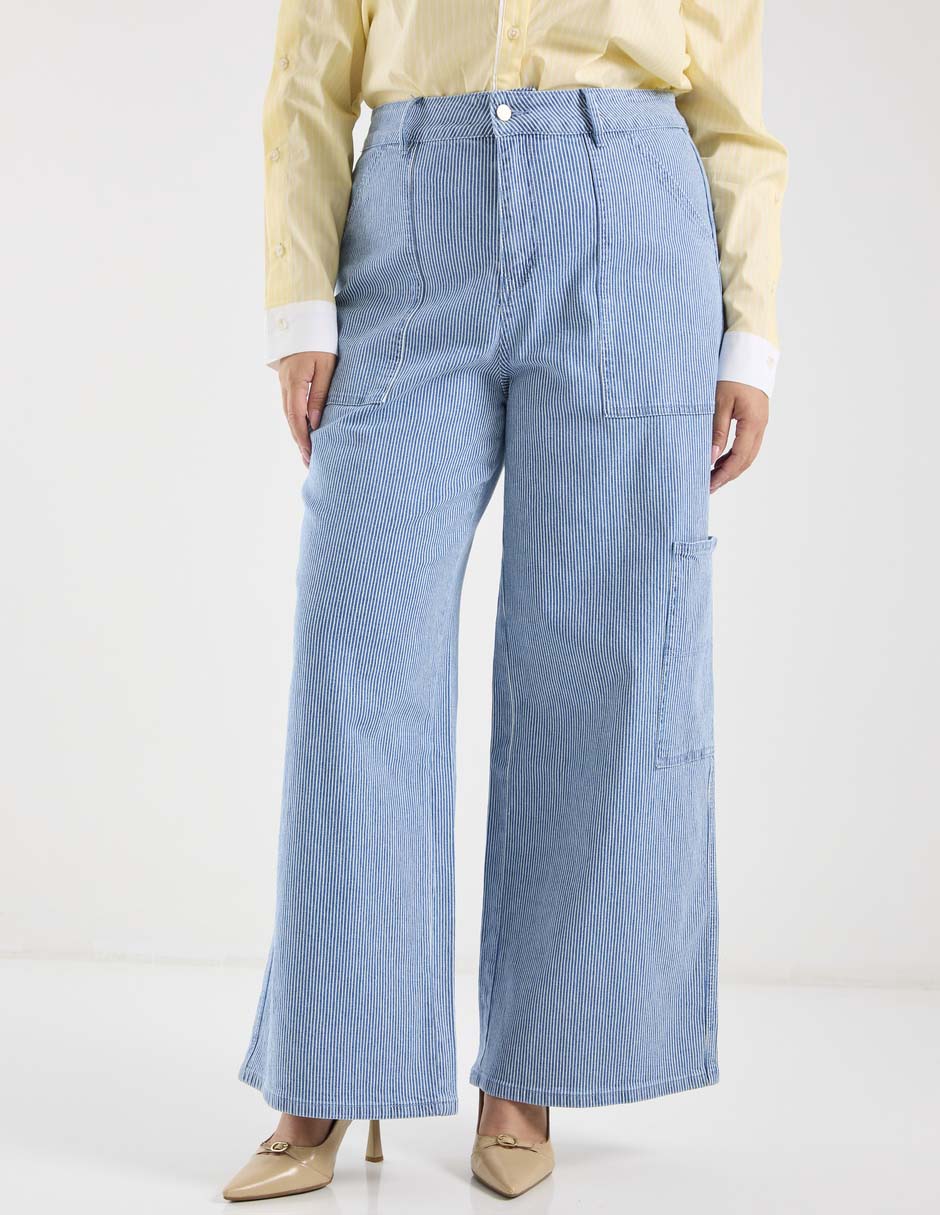Jeans relaxed straightpara mujer
