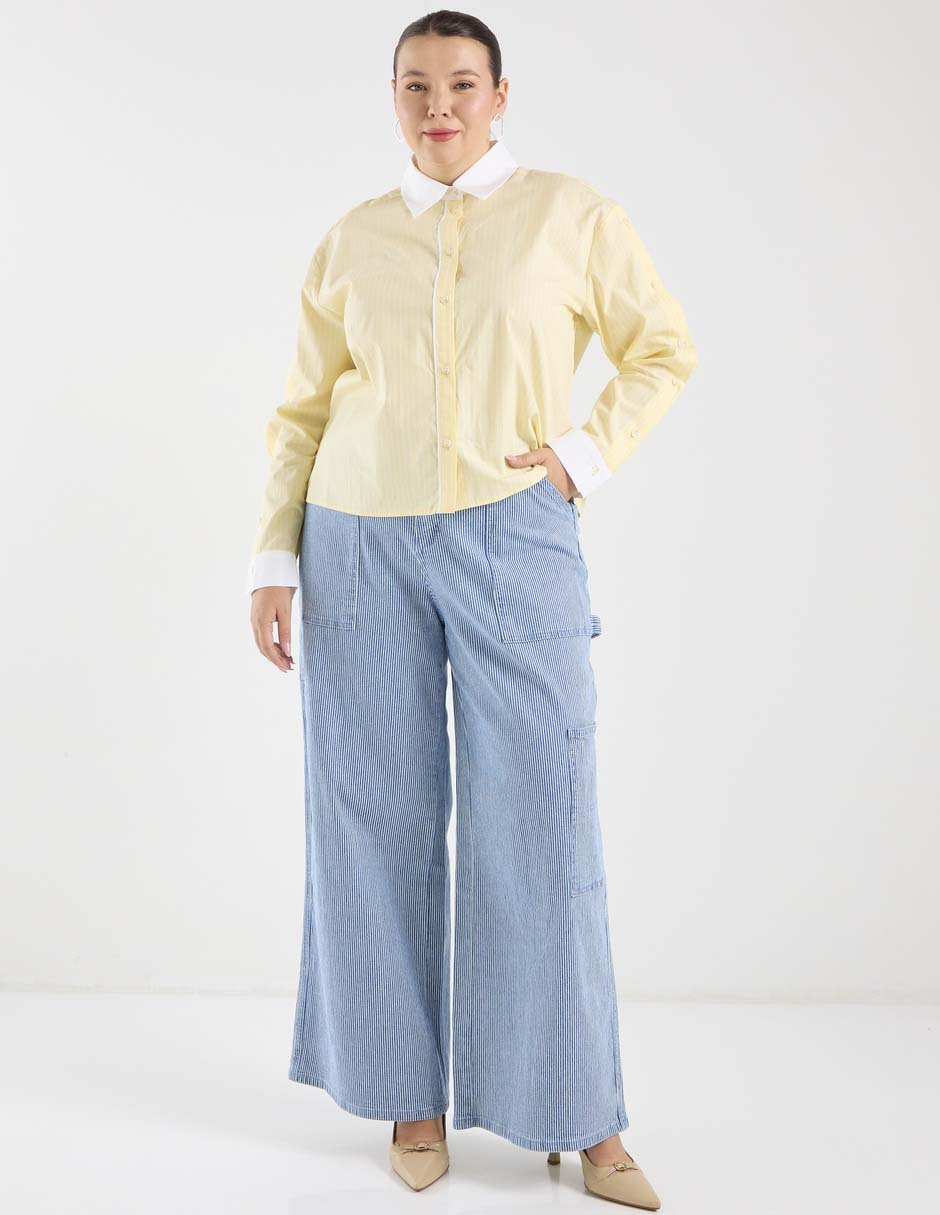 Jeans relaxed straightpara mujer 2