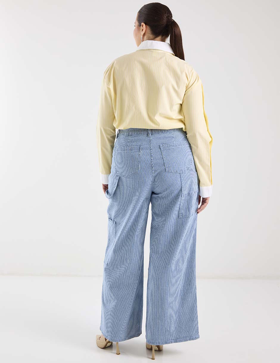 Jeans relaxed straightpara mujer 6