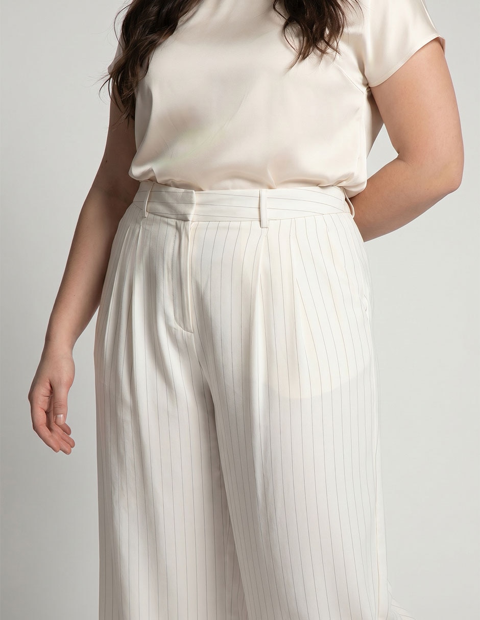 Pantalón amplio para mujer 4