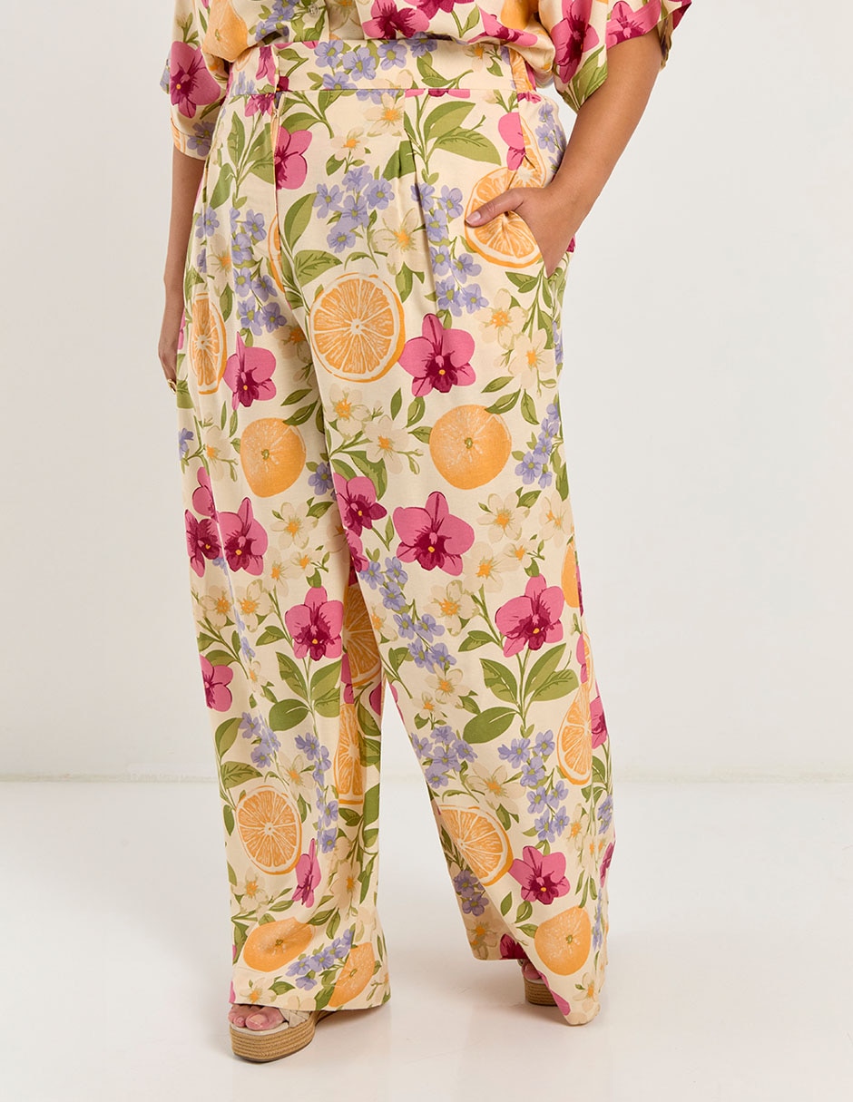 Pantalón amplio para mujer