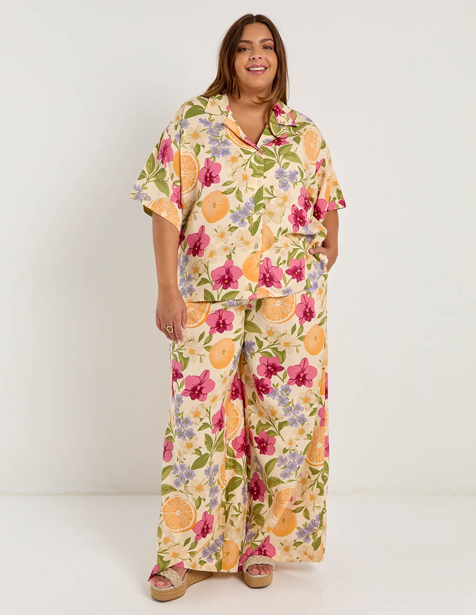 Pantalón amplio para mujer 5
