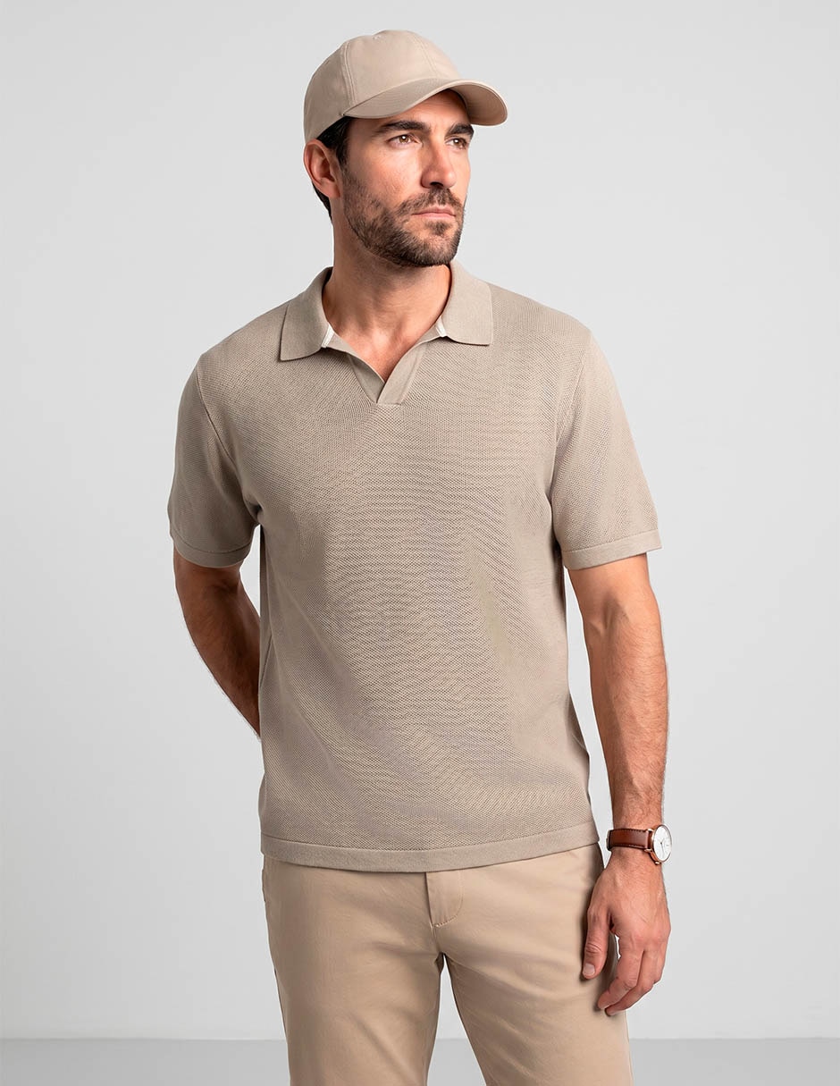 Playera tipo polo para hombre