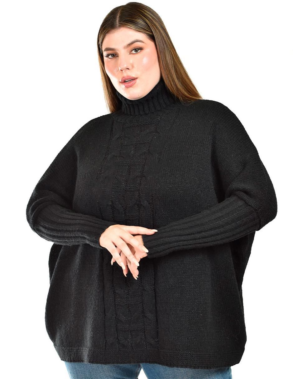 Suéter Roman Fashion cuello tortuga para mujer