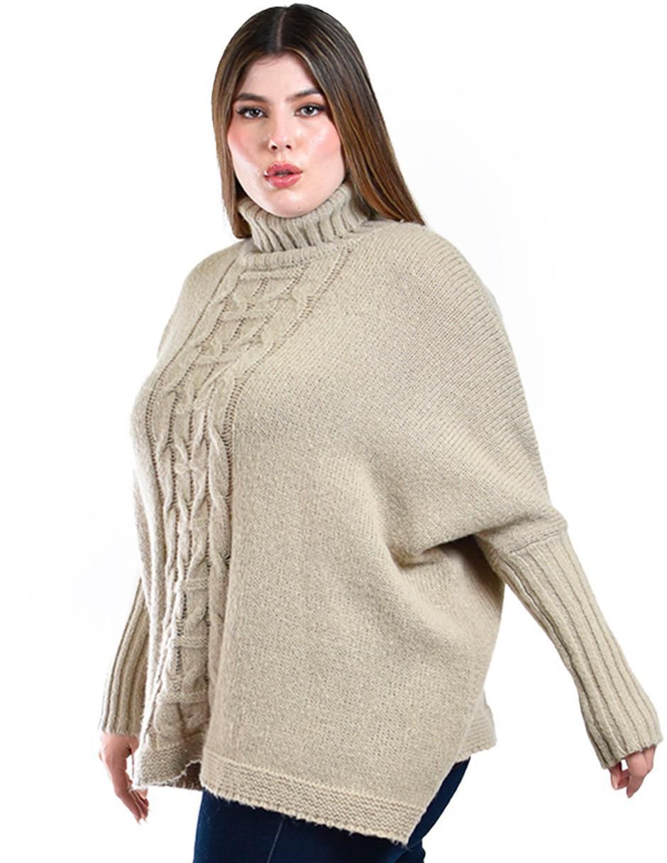 Suéter Roman Fashion cuello tortuga para mujer