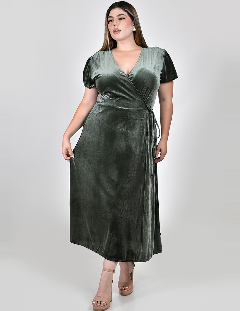 Vestido largo formal para mujer