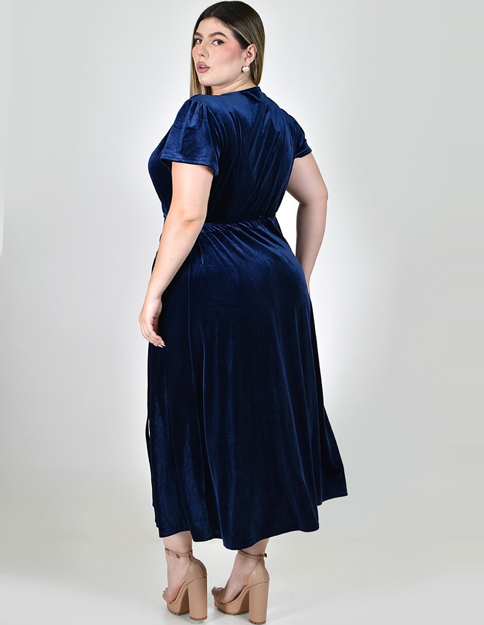 Vestido midi formal para mujer
