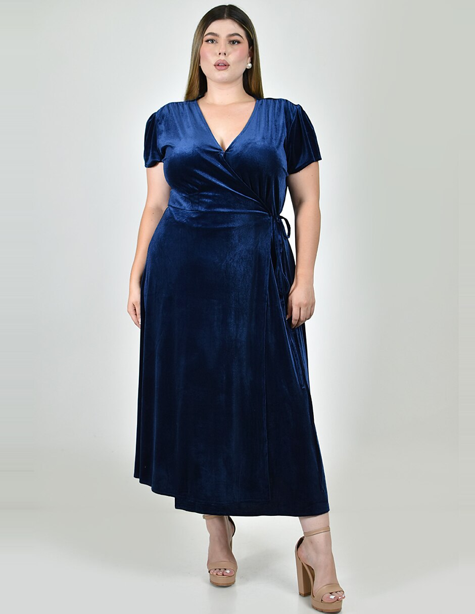 Vestido midi formal para mujer