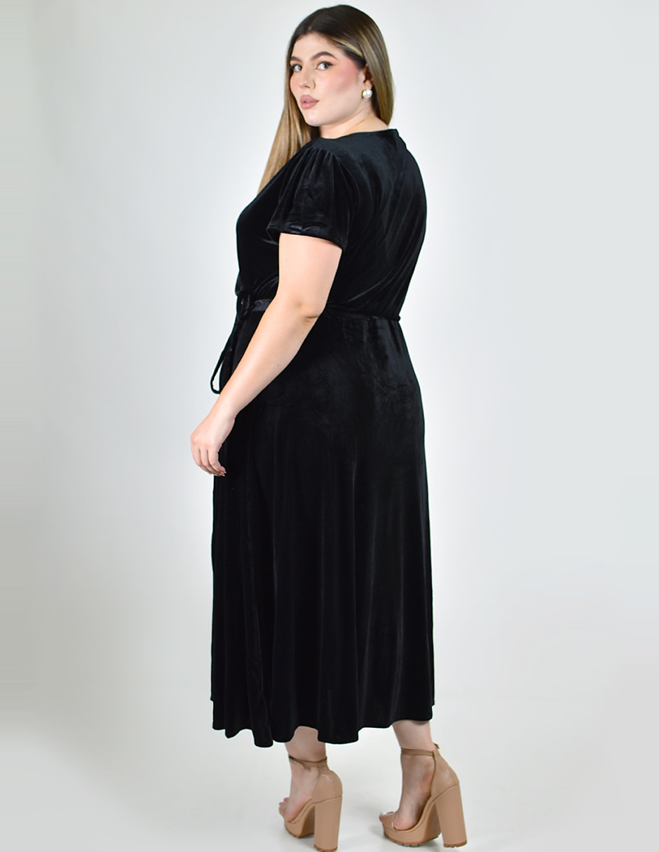 Vestido midi formal para mujer