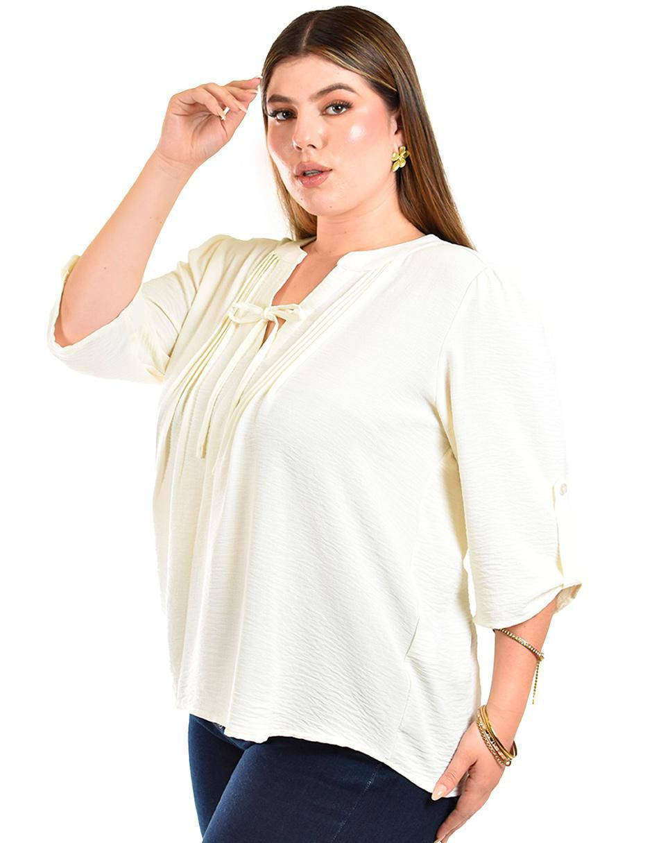 Blusa manga 3/4 para mujer 5