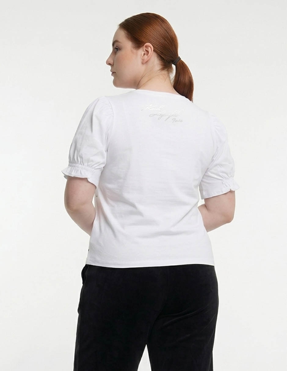 Blusa manga corta para mujer 6