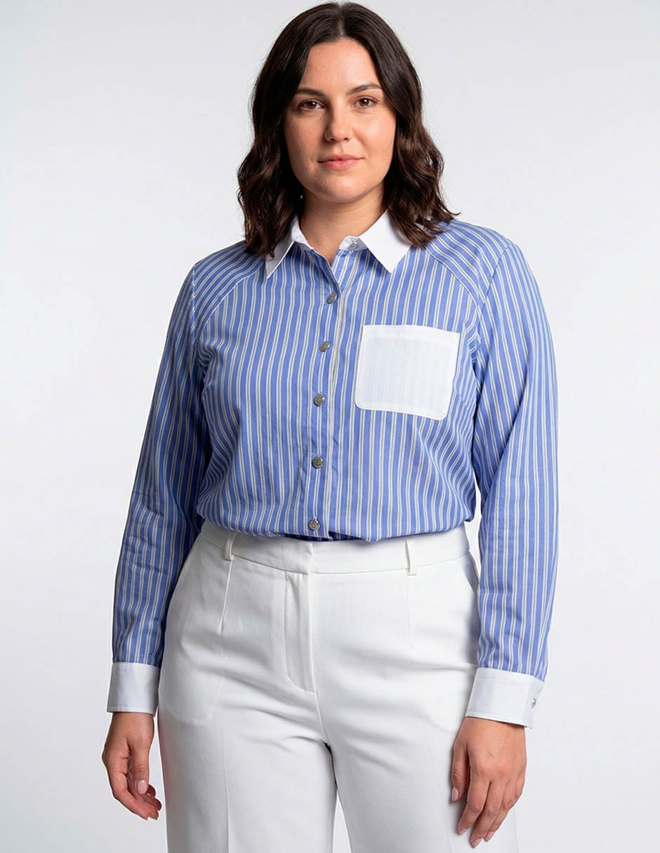Camisa manga larga para mujer 1