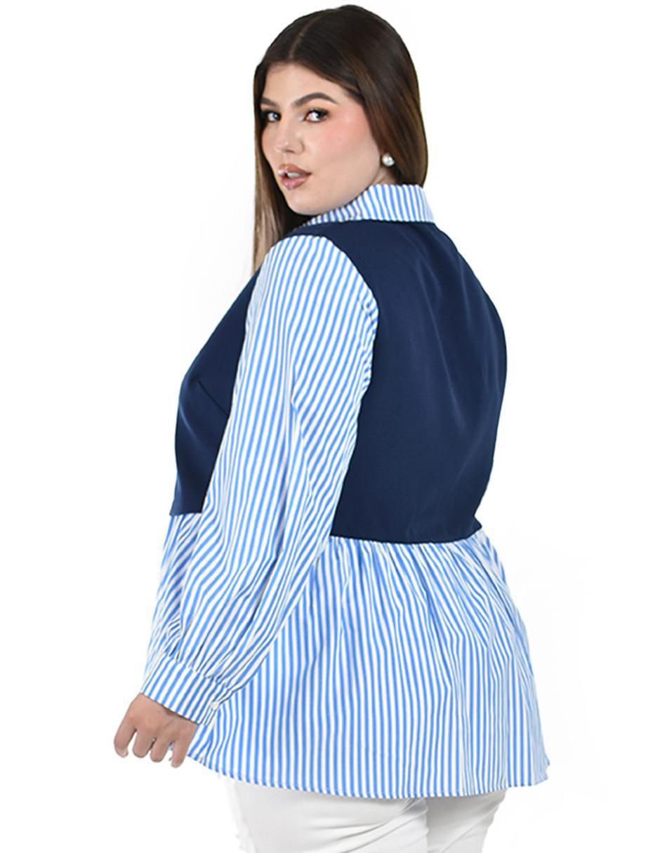 Blusa manga larga para mujer