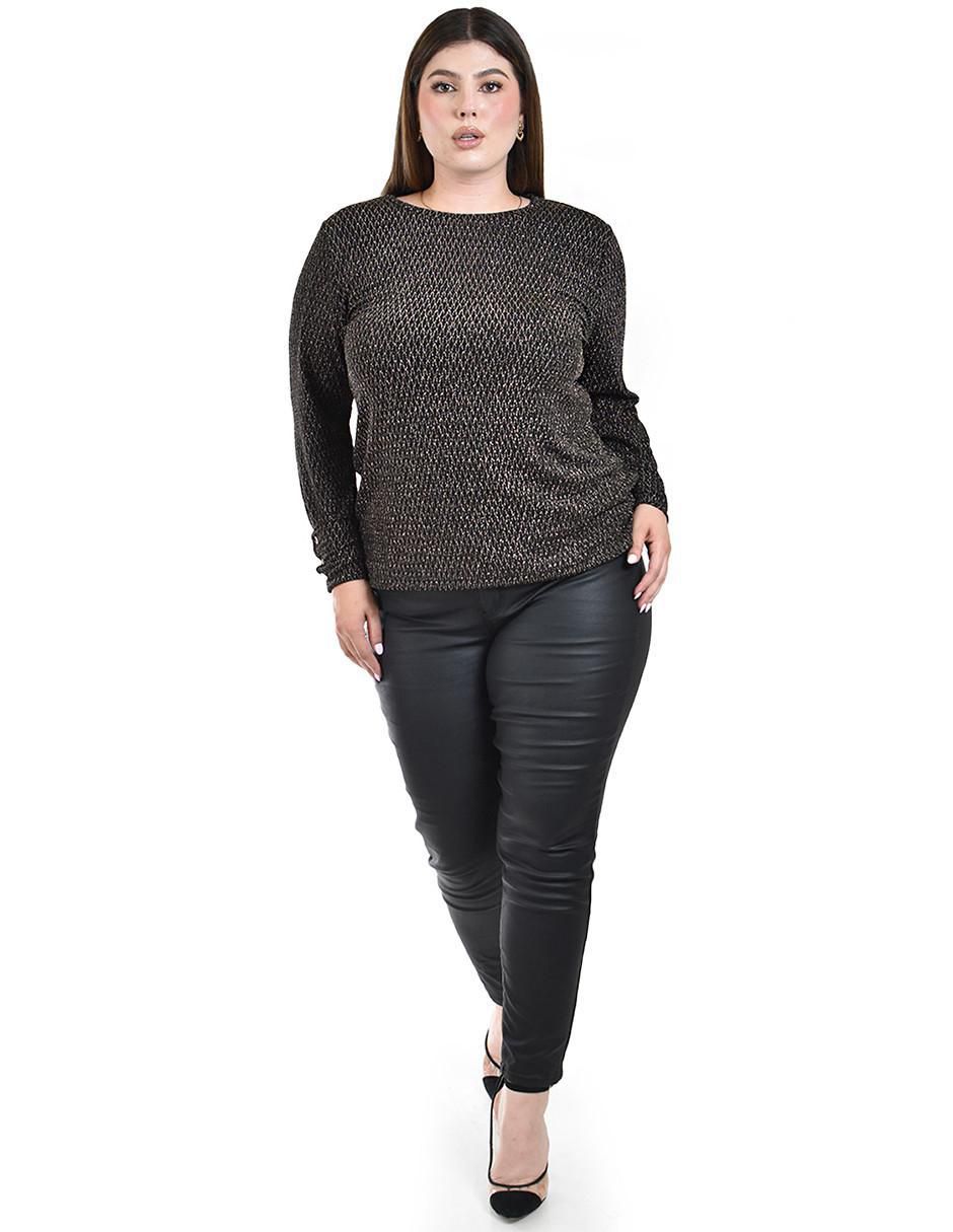 Blusa manga larga para mujer