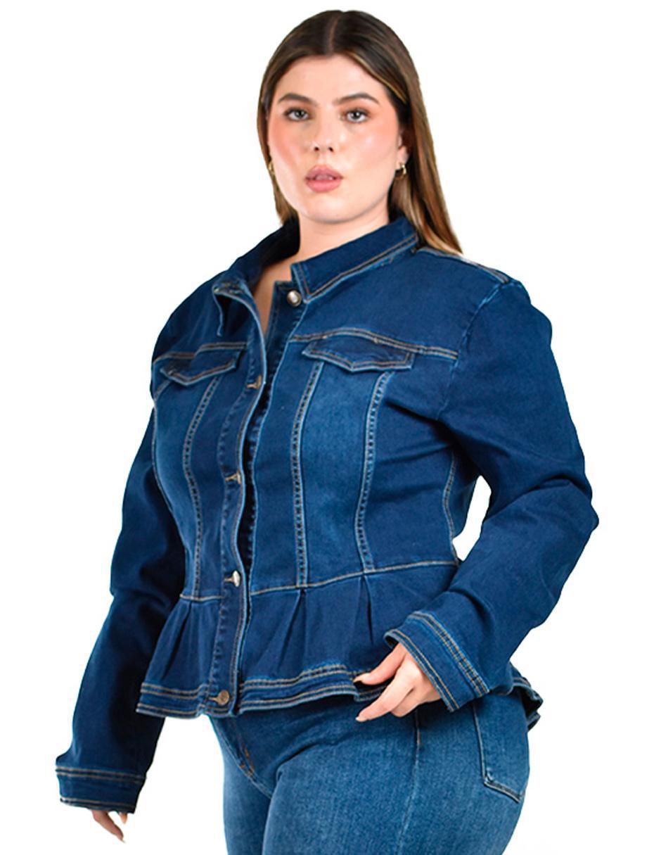 Chamarra de mezclilla para mujer 5