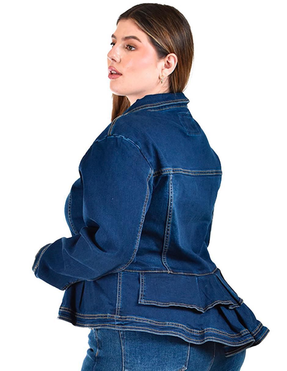 Chamarra de mezclilla para mujer