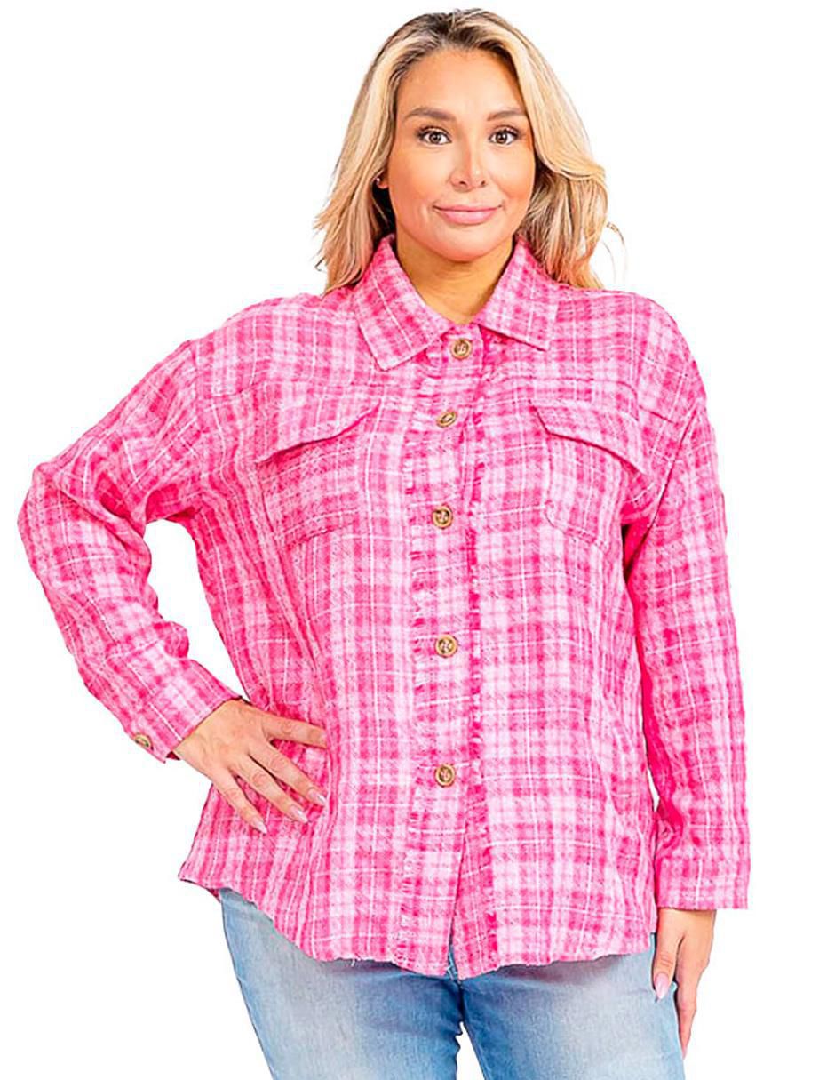 Blusa camisera manga larga para mujer 1