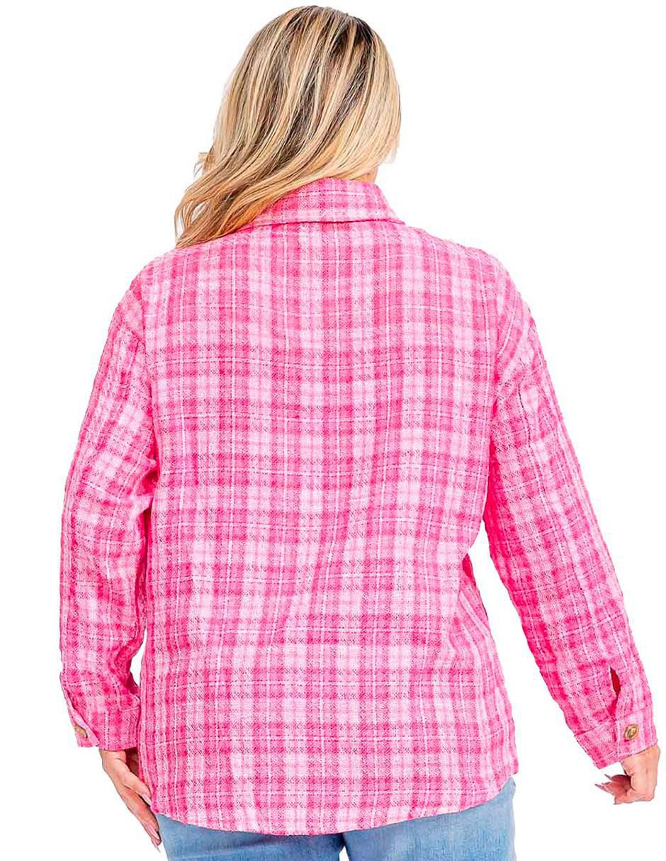 Blusa camisera manga larga para mujer 10
