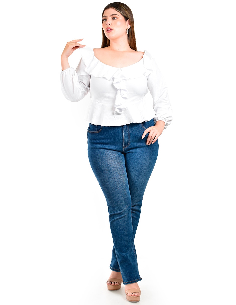 Blusa manga Larga para mujer 2