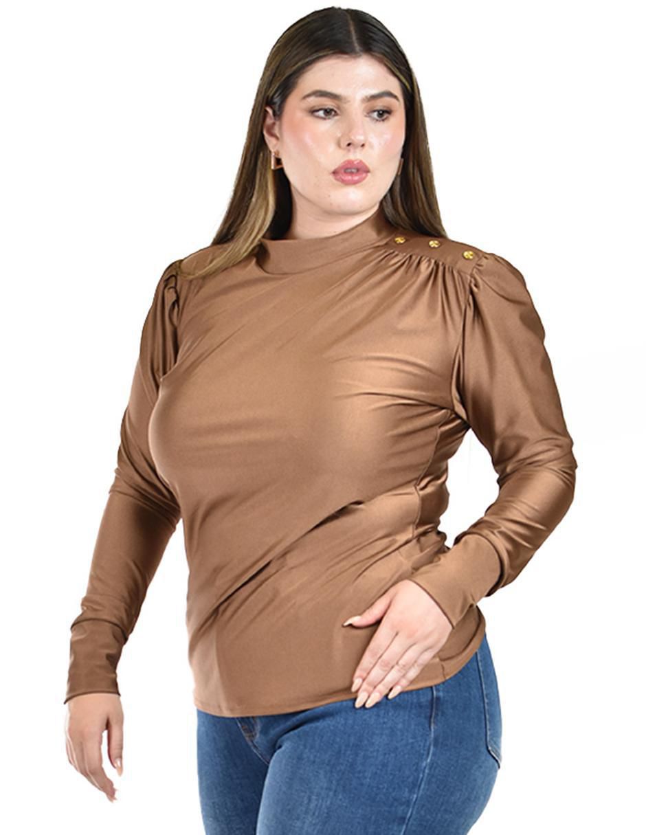 Blusa manga larga para mujer 5