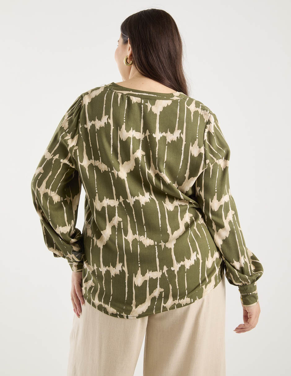 Blusa manga larga para mujer 11