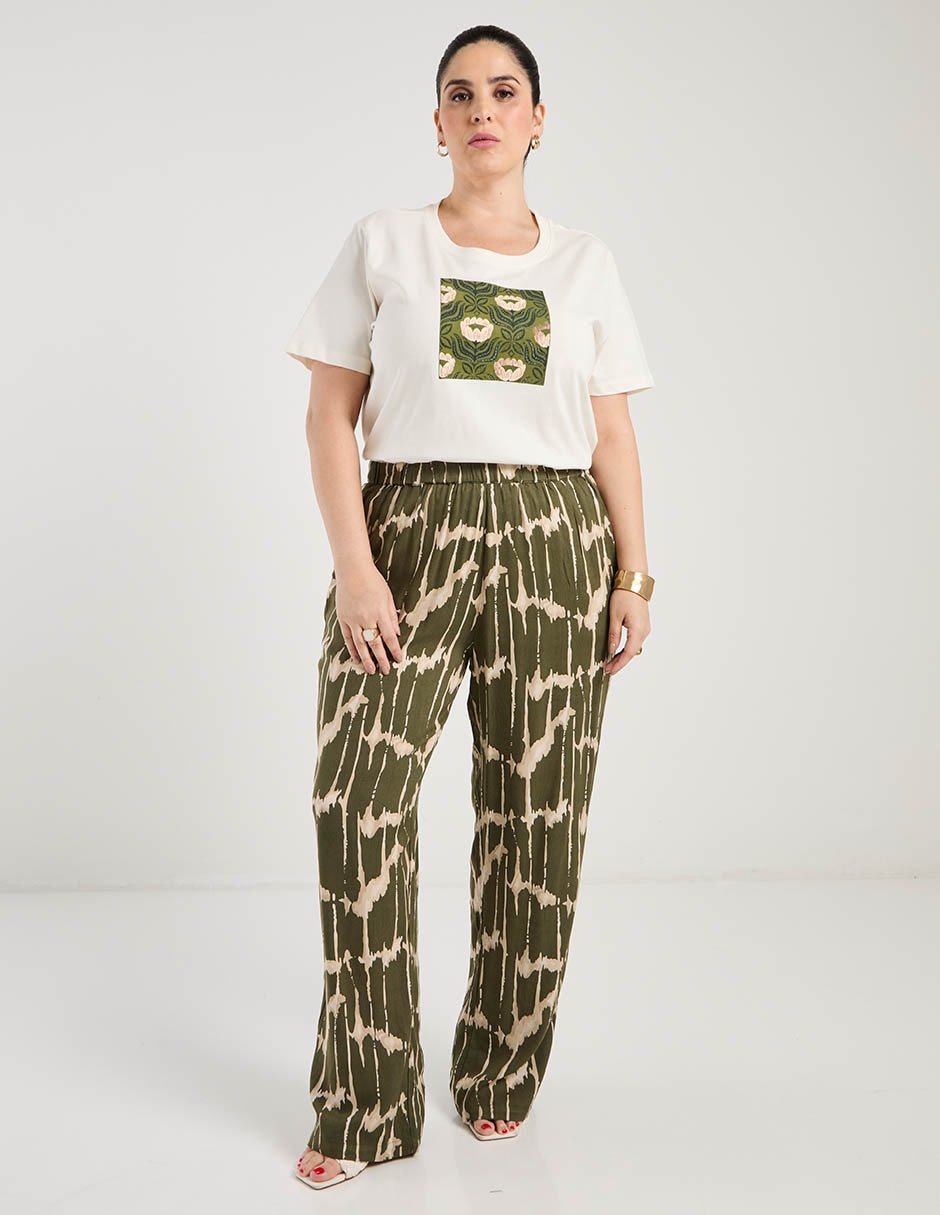 Pantalón relaxed Only Carmakoma amplio para mujer