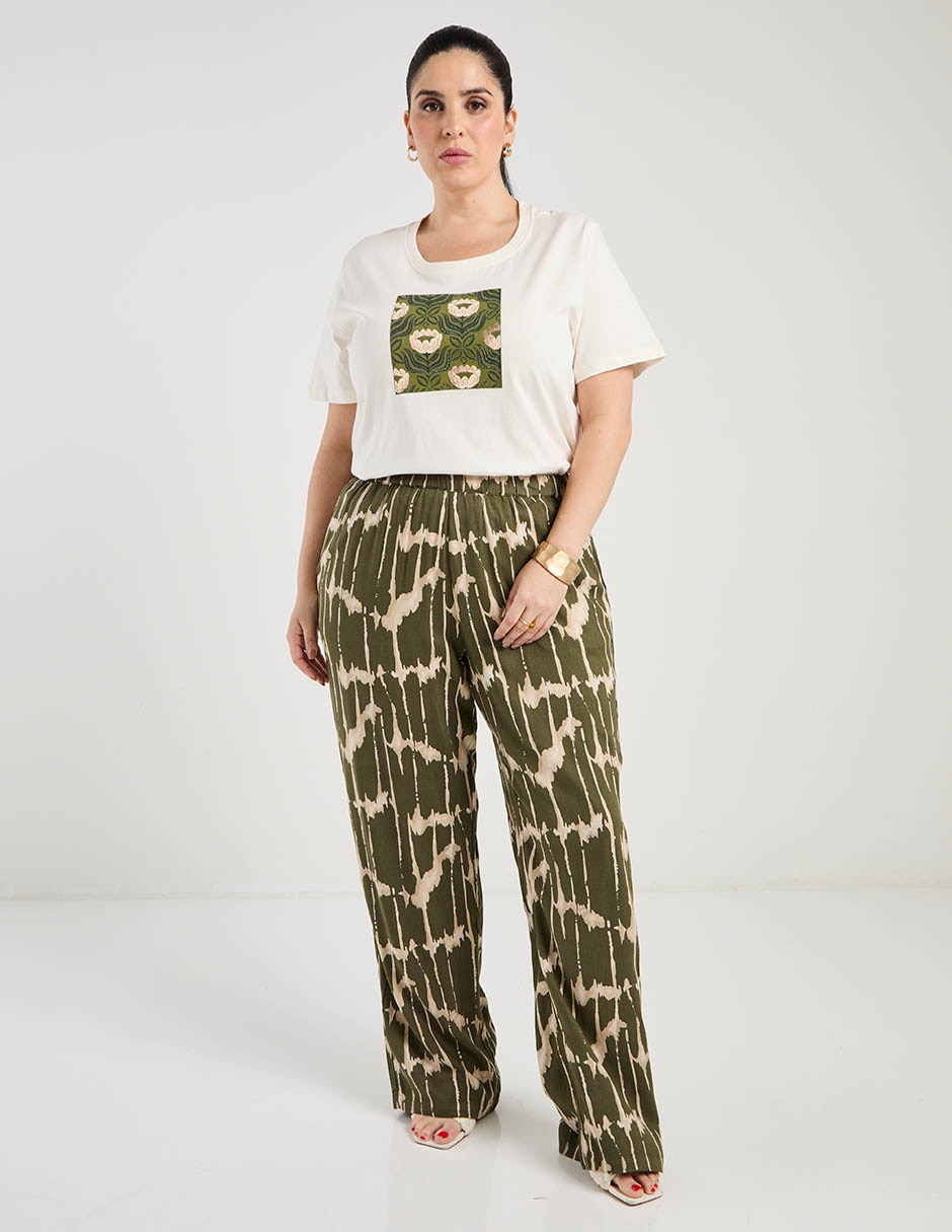 Pantalón relaxed Only Carmakoma amplio para mujer