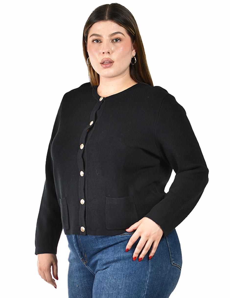Suéter Roman Fashion cuello redondo para mujer