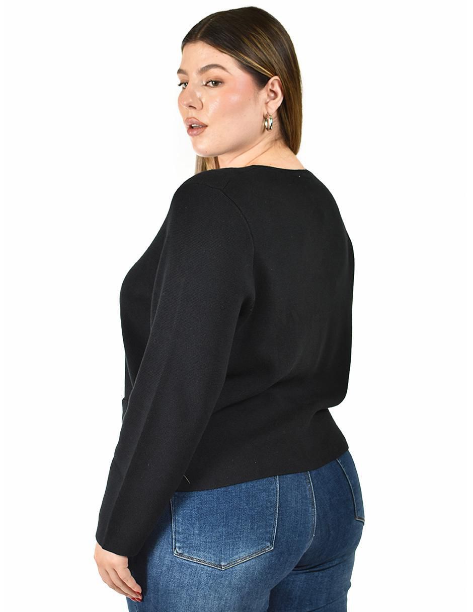 Suéter Roman Fashion cuello redondo para mujer